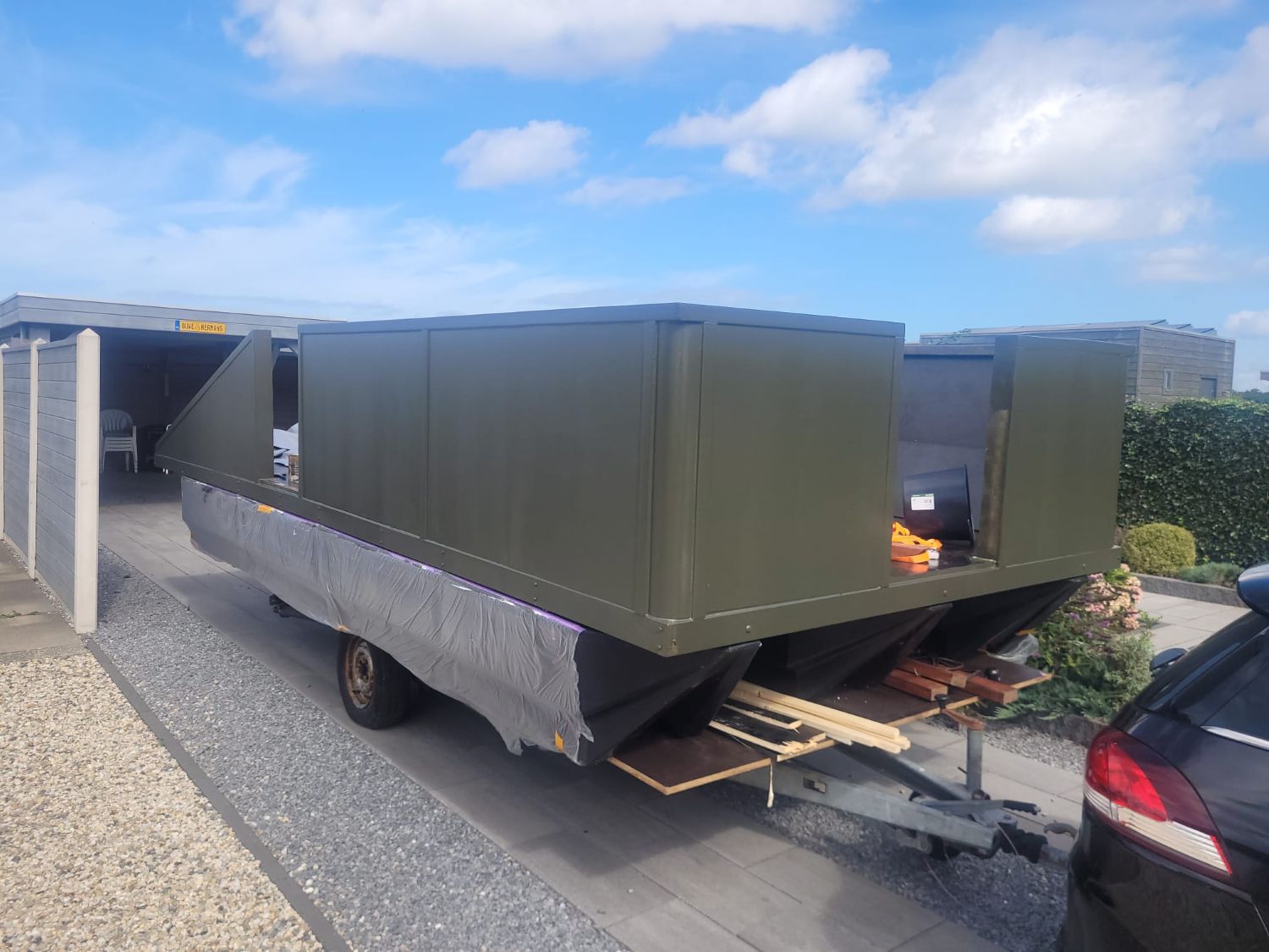 ponton visboot ponton visboot